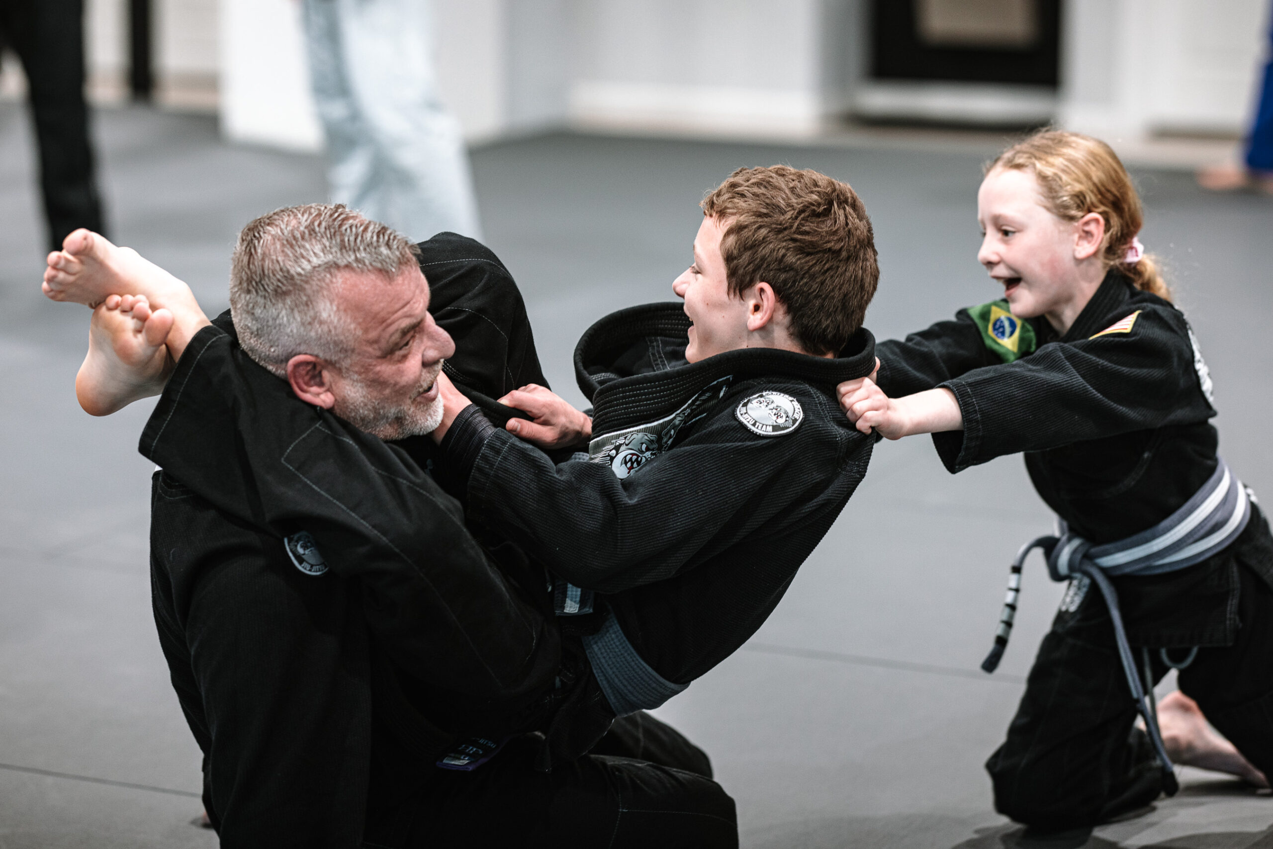 Training Jiu-Jitsu self defense